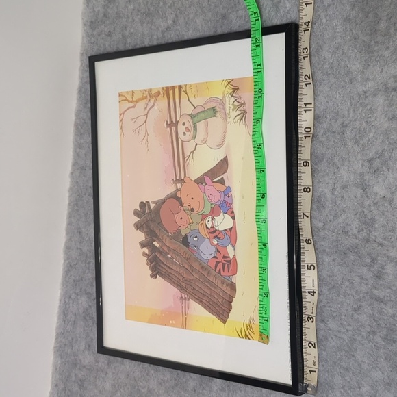 Disney Exclusive Commemorative 2003 Lithograph Winnie The Pooh Framed/Glass - Picture 5 of 6